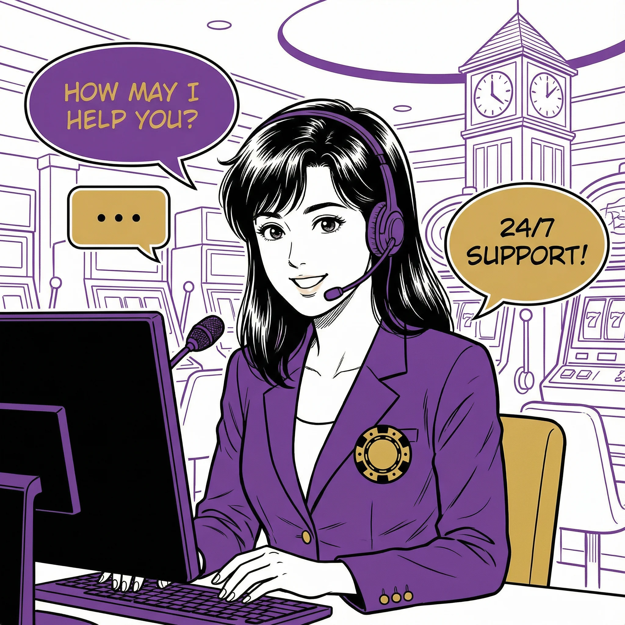 Suporte 24 horas 15win